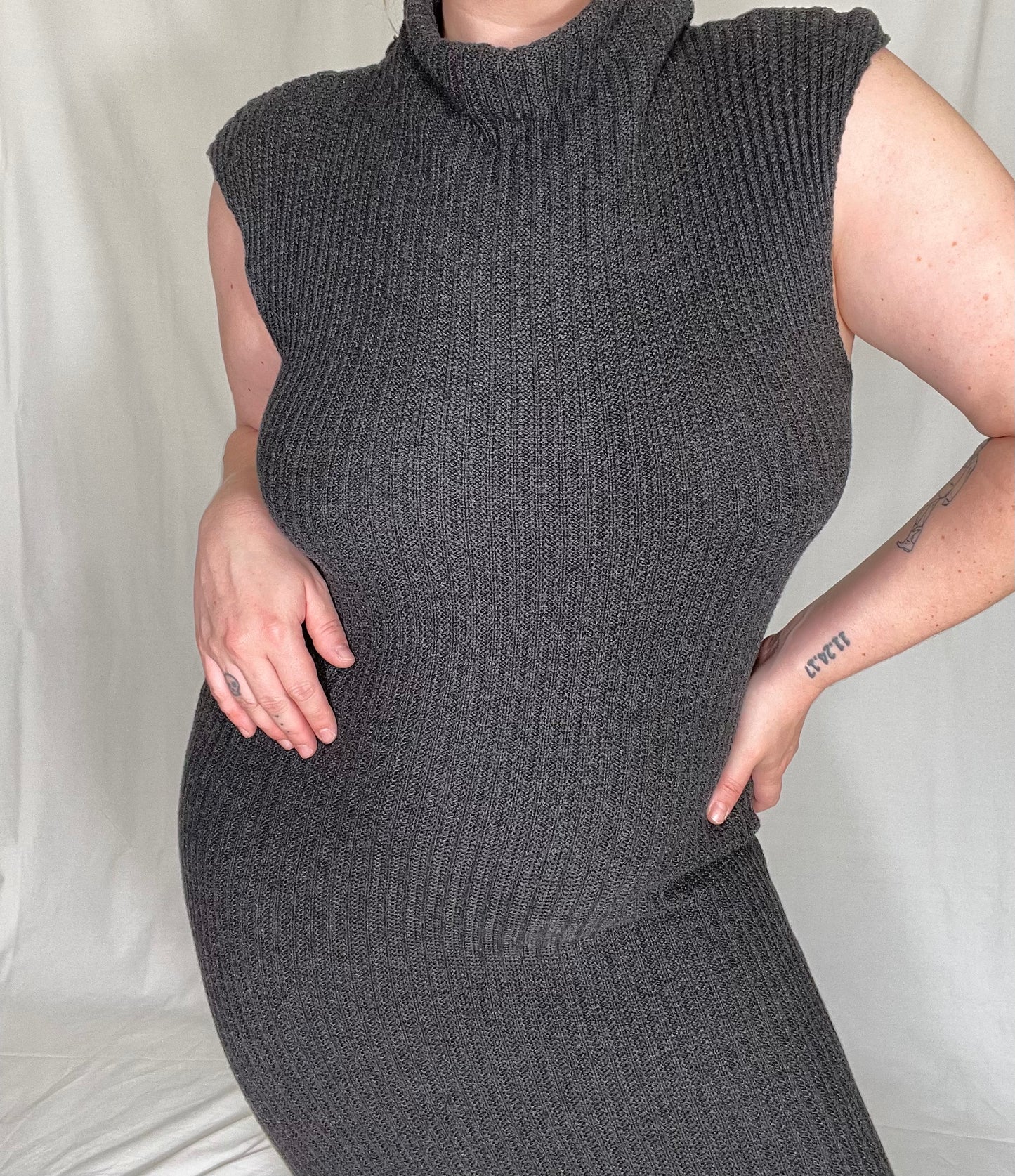 Knit Body Con Dress